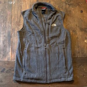 The North Face Gray Men’s Fleece Vest